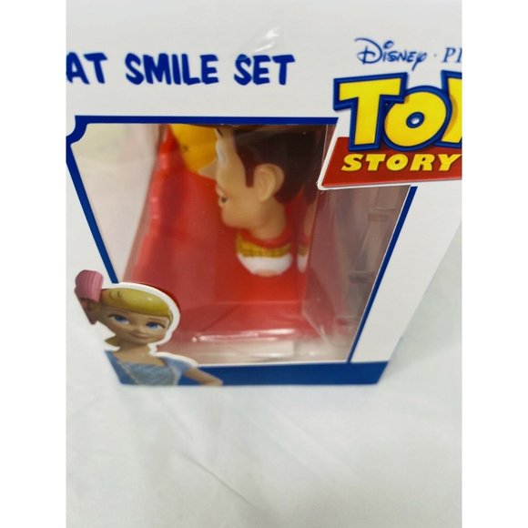 Disney Toy Story 4 Woody Toothbrush Holder Set Rinse Cup New Great Smile Set - Picture 6 of 12